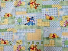 Disney Winne the Pooh, Eeyore , Tigger and Piglet Patch  100% Cotton Fabric