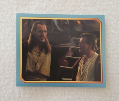 Merlin 1999 Star Wars Episode 1 Sticker Collection Sticker #40 Metallic Edge 