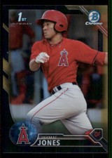 2016 Bowman Chrome Prospects Black and Gold Refractors #BCP178 Jahmai Jones