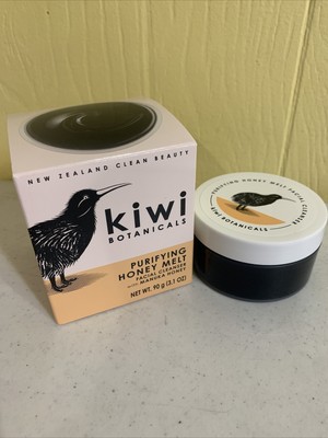 Kiwi Botanicals Purifying Honey Melt Facial Cleanser with Manuka Honey, 3.1 oz.