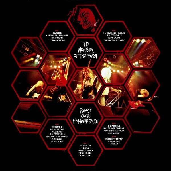 3 LPs / VINYL IRON MAIDEN – NUMBER OF THE BEAST / BEAST OVER HAMMERSMITH - Bild 2 von 4