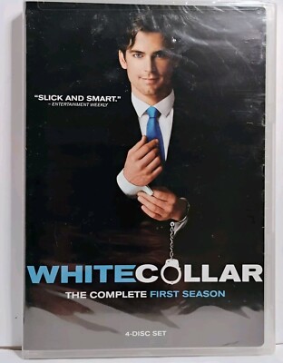 WHITE COLLAR: The Complete First Season (DVD, 2010, 4-Disc Set) New Sealed  24543679936|