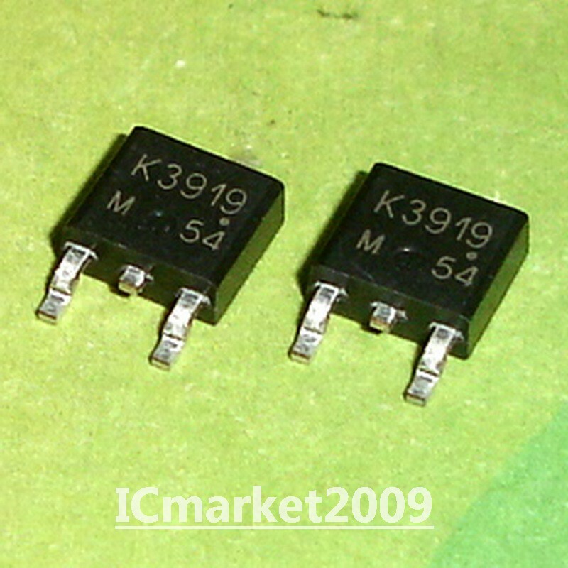 50 PCS 2SK3919 TO-252 K3919 Switching N-Channel Power Mosfet