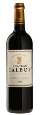 2015 Château Talbot 2015 Saint-Julien 4e cru classé