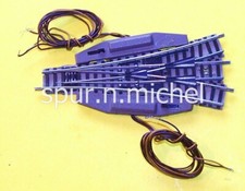 d ob 1 el Dreiwegweiche 15 Grad Artikel 9158 Gleise Spur N Fleischmann Piccolo