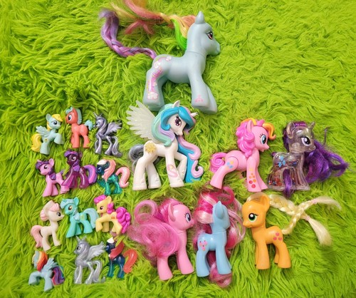 My Little Pony G4 & Blind Bag Mini Figures Lot 19 Figures In Total