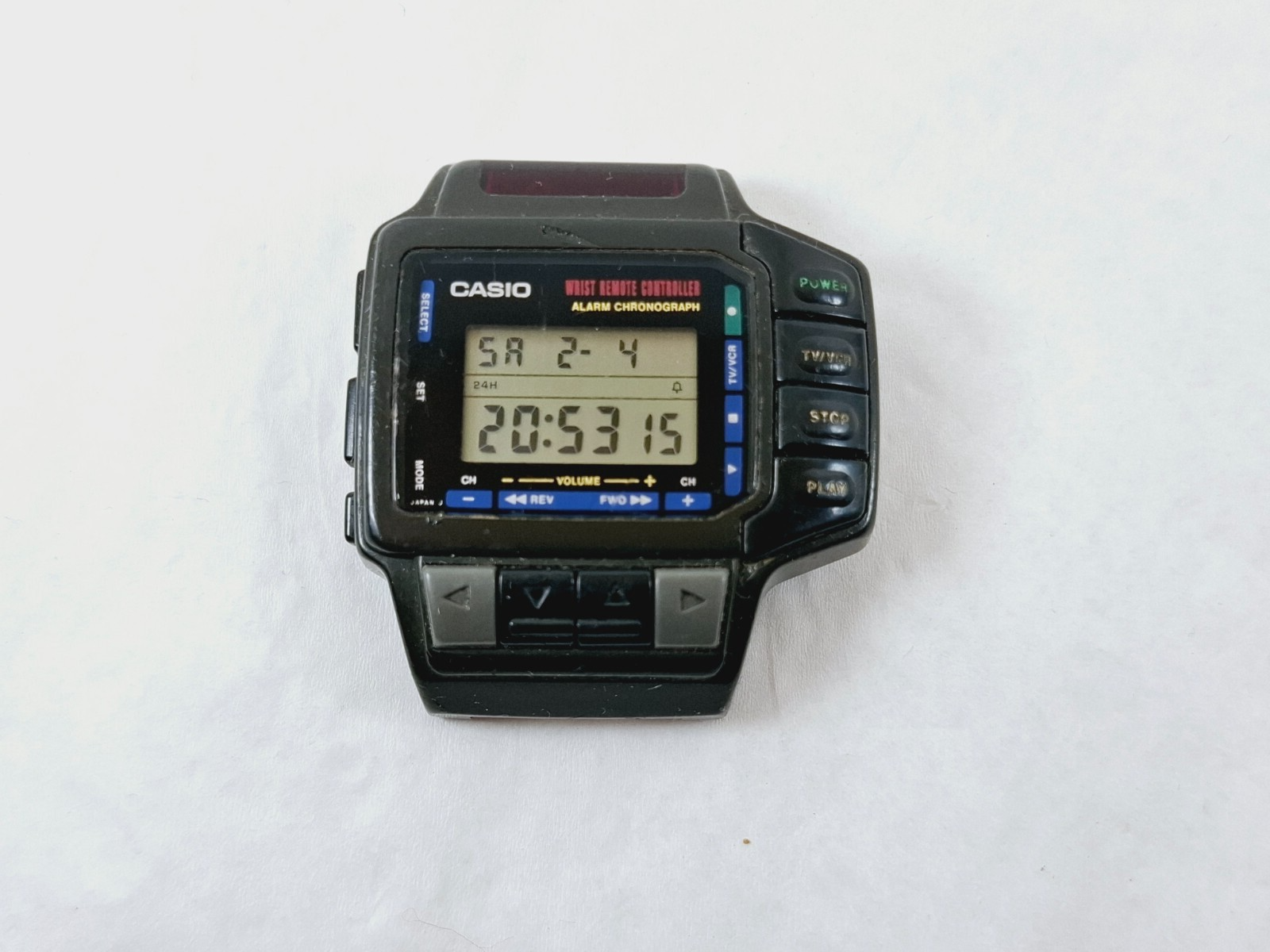 VINTAGE CASIO CMD-10 DIGITAL WRIST WATCH TV IR REMOTE CONTROL MADE IN JAPAN