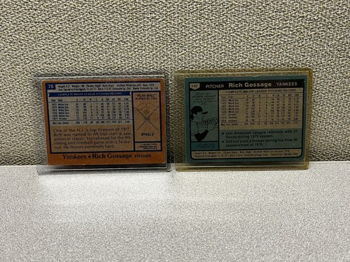 2 Topps Rich Goose Gossage Cards - Picture 2 of 2