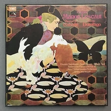 C307 Puccini Manon Lescaut Caballe Bartoletti 2LP EMI Angel SLS 962 Stereo