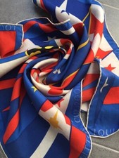 foulard soie Louis Vuitton Cup 2000
