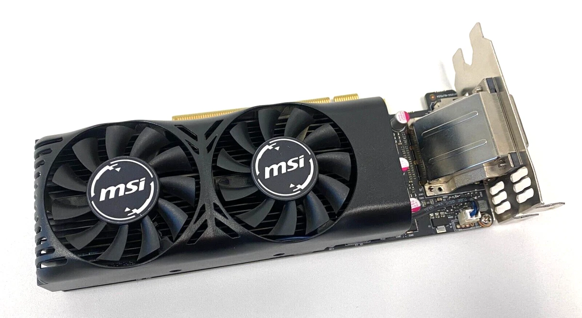 MSI NVIDIA GeForce GTX 1050 Ti 4 GB Memory Computer Graphics Cards
