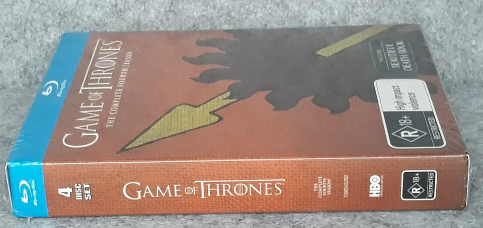 NEW: GOT GAME OF THRONES Season 4 Series Blu-ray BOXSET Region B + Booklet - Image 3 of 3