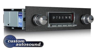 1968-1976 Corvette Custom Autosound 740 AM FM Stereo Radio 300 Watts Bluetooth