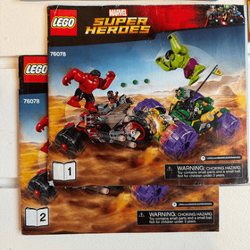 Lego Super Heroes Avengers & Marvel Sets #76107, 76131,76038,76078 All Complete