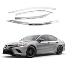 AUTOCLOVER Tape-On Rain Guards Window Visors 4 Pcs Set for Toyota Camry 2018 ...