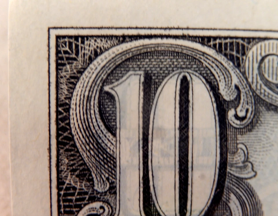 FR. 2029-B 1990 $10 FRN FEDERAL RESERVE NOTE NEW YORK - GEM UNC. looking - Image 4 of 4