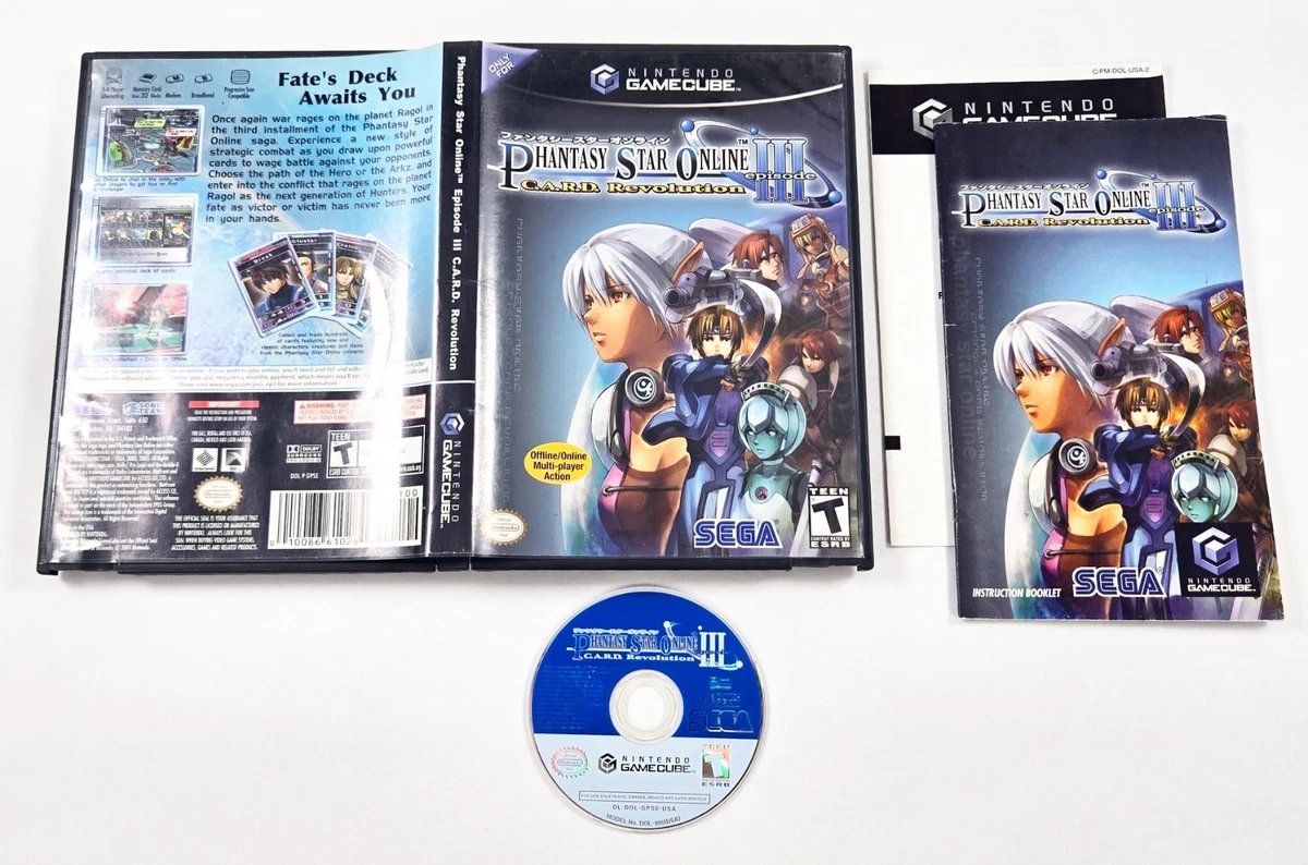 Phantasy Star Online Episode III: C.A.R.D. Revolution Video Games