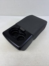 04-08 Ford F-150 Center Console Two Cupholder Armrest Oem Black 04-08 Ford F-150 Center Console Two Cupholder Armrest Oem Black