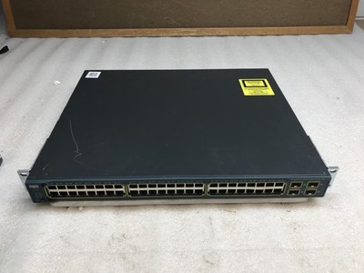 Cisco Catalyst WS-C3560-48PS-S 48 Port Managed Gigabit Ethernet Switch
