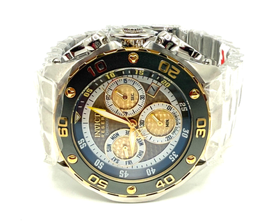 Invicta Men's 26570 Reserve Quartz Chronograph Silver Grey Dial