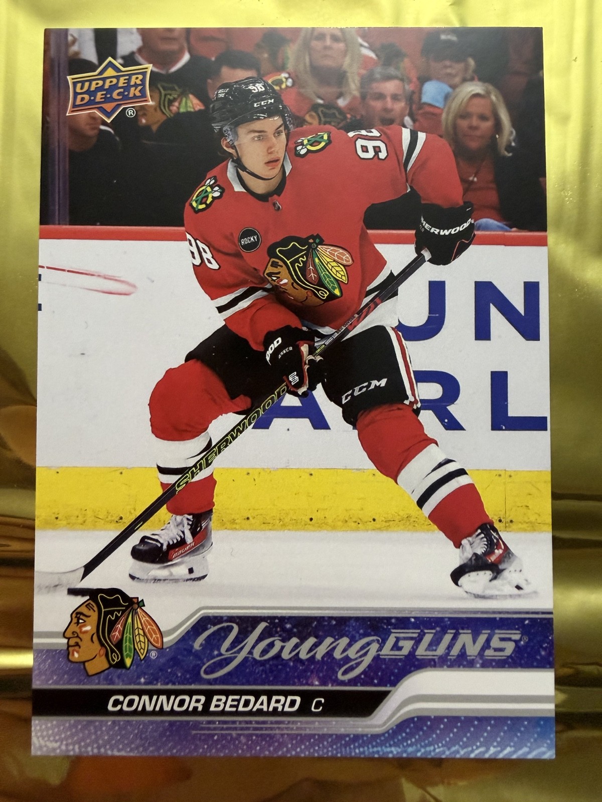 2023-24 Upper Deck Series 2 - Young Guns Connor Bedard #451 Jumbo (RC)