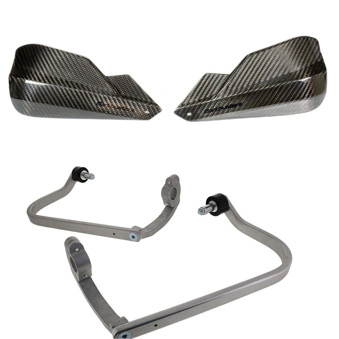 Barkbuster Carbon Handguard 2 Point Mount Ducati Multistrada V4S Sport 2021-2025