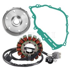 Flywheel Stator w/Gasket For Yamaha Rhino 700 YXR700F 2008-13 3B4-81450-00-00