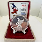Mickey Mouse Disney Sorcerer's Apprentice 1 oz Silver Round W/ OGP & COA #9336