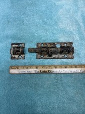 Vintage Slide Bolt Latch Locks For Door Cabinet Etc. Old Reclaimed Hardware