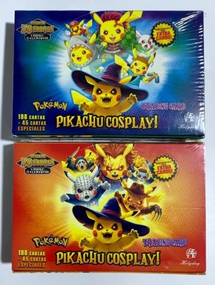PIKACHU Cosplay Volume Wave 1 Halloween Cards Box 30 Packs Sealed Box US SELLER