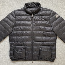 Women?s Moncler Lans Black Puffer Jacket Size 5 UK14 100% Authentic