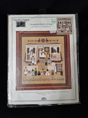 Told In A Garden "Grandmother's House" 28 ct. Counted Cross-stitch KIT NOS