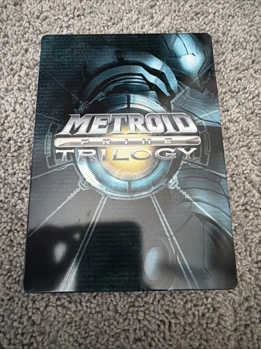 Metroid Prime Trilogy (Nintendo Wii) - SteelBook Edition No Slip-Cover