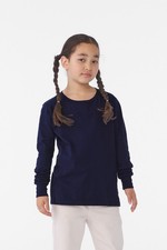 Image of BC3501Y BELLA+CANVAS Youth Jersey Long Sleeve Tee