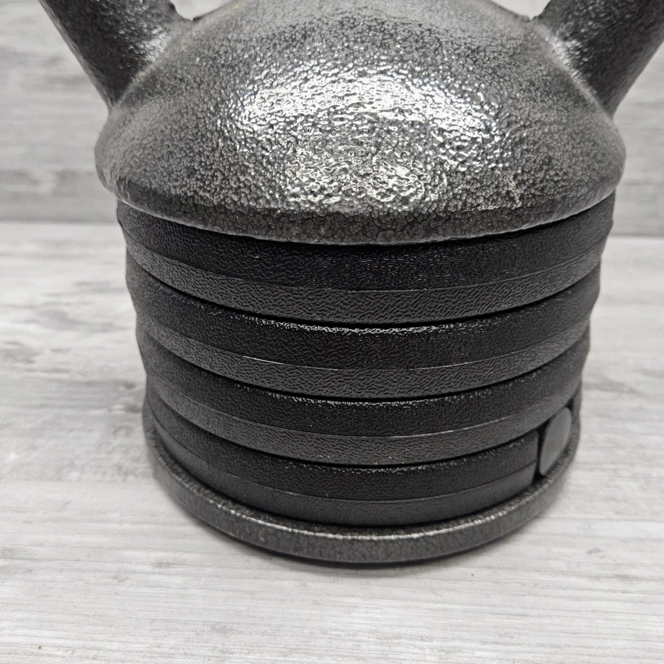 Campana de hervidor ajustable Apex 20 libras. Entrenamiento de levantamiento de pesas incluido APKB-5009 Foto 3 de 4