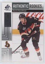 2011-12 SP Game Used Edition Authentic Rookies 35/699 David Rundblad #104 8tn
