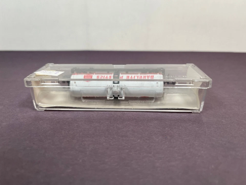 Model Power N Scale Train 3451 Single Dome Tank Car BAKELITE PLASTICS GATX 1005 - Image 4 of 4