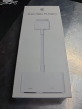 Apple MD098ZM/A 30 Pin Digital AV Adapter - White - 2012 UPC 885909496662 - NIB