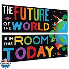 Sproutbrite Classroom Decorations - Banner Posters for Teachers - Bulletin Bo...