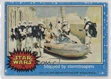 1977 Star Wars Stopped by s Luke Skywalker Obi-Wan Kenobi Stormtrooper #29 12zm