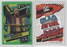 2021 Topps Chrome WWE Slam Attax Green Refractor /50 Zack Gibson #115 Rookie RC