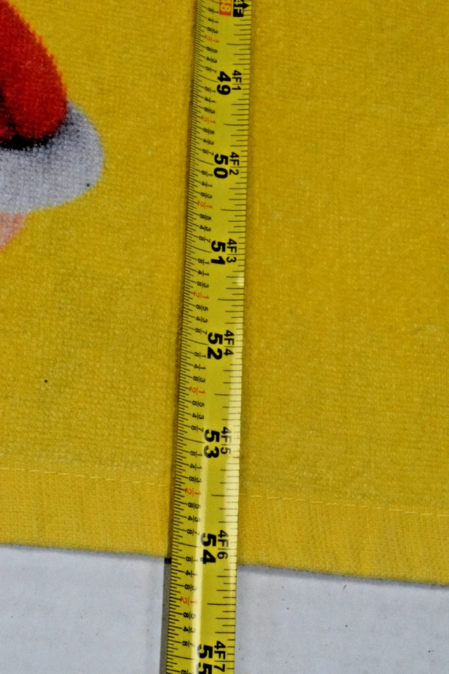 Toalla de baño Super Mario tamaño 54 X 27,5 pulgadas 2019 características Bowser Luigi Mario Foto 2 de 4