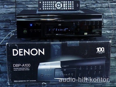 Denon SA/CD  Player ** DBP-A 100 ** Blueray 100Jahr ed. + FB + BDA+ OVP