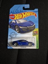 2019 Hot Wheels HW EXOTICS 9/10 '17 Acura NSX 199/250 (Blue)- NEW IN PACKAGE