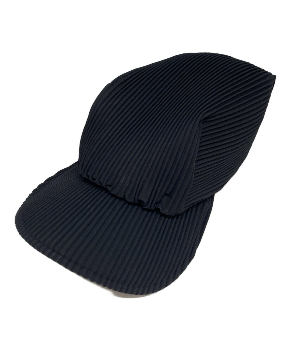 PLEATS PLEASE ブラックキャップ Pleats Please キャップ 【公式通販】