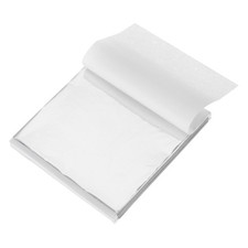 100 Pcs Gold Leaf Sheets 5.5" x 5.5" Foil Sheets for Crafts,Champagne Silver