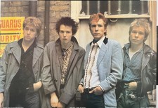 Vintage Sex Pistols Poster 1985 Rebel Rock Rock On Ltd England