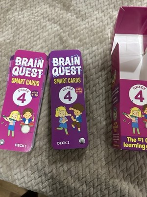 Brain Quest 4th Grade Smart Cards - Cards, by Workman Publishing - Acceptable