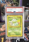 1999 Pokémon Bulbasaur 044/102 Base Set Regular PSA 7