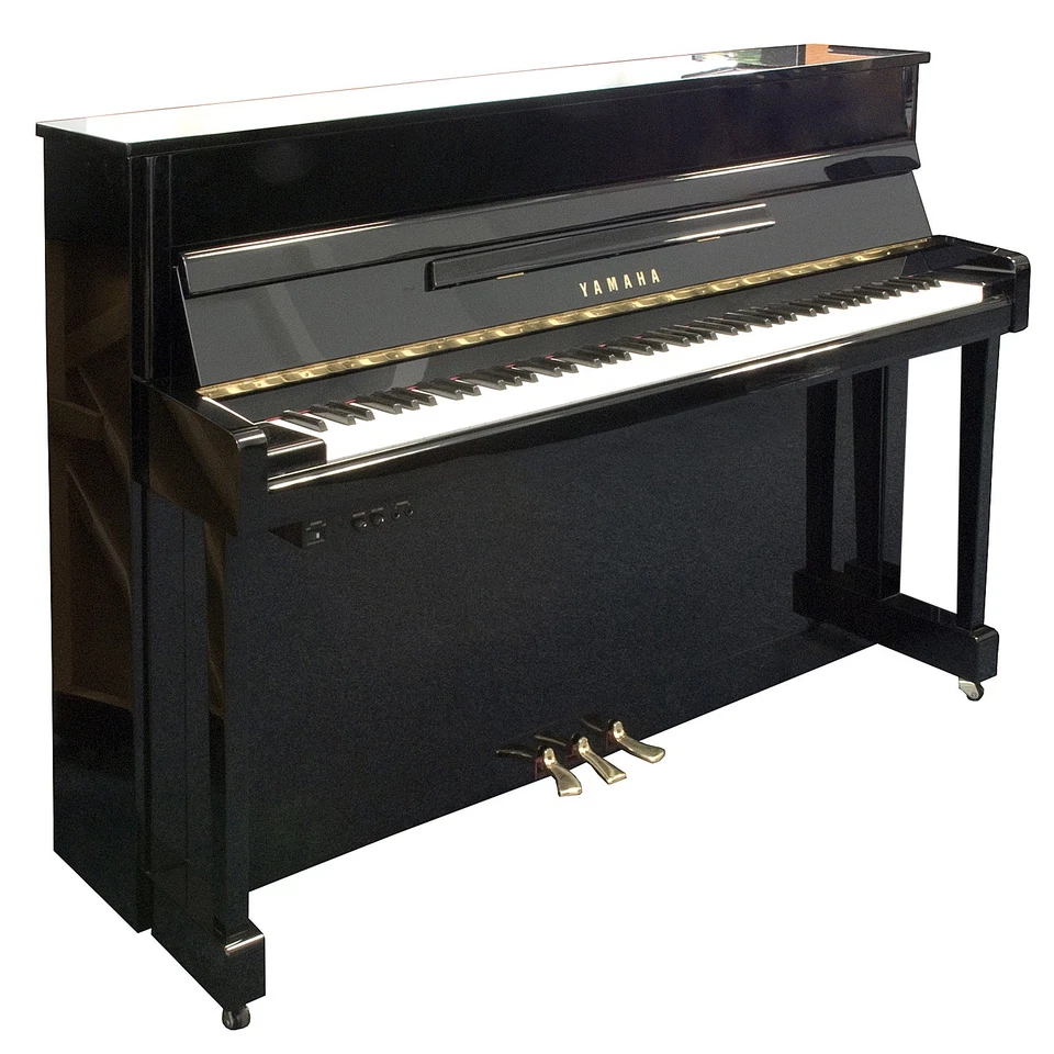 Yamaha B2 Silent Pianoforte, Nero Lucido, Usato - Immagine 4 di 4